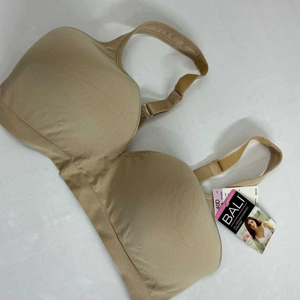 Bali Women's Beige Comfort Bra